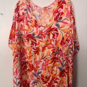 JODIFL Multicolor Floral Top Large